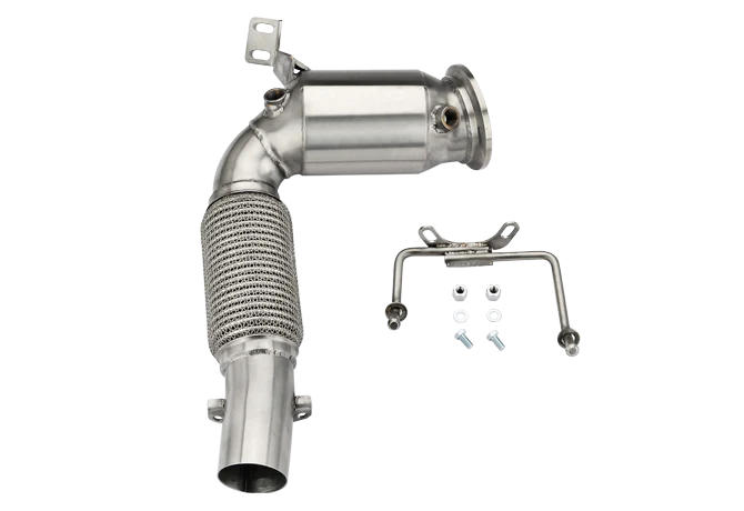 MODE Design 200cpsi Catted Downpipe for MINI Cooper Clubman Cabrio S JCW F54 F55 F56 F57 F60 B48 w. OPF