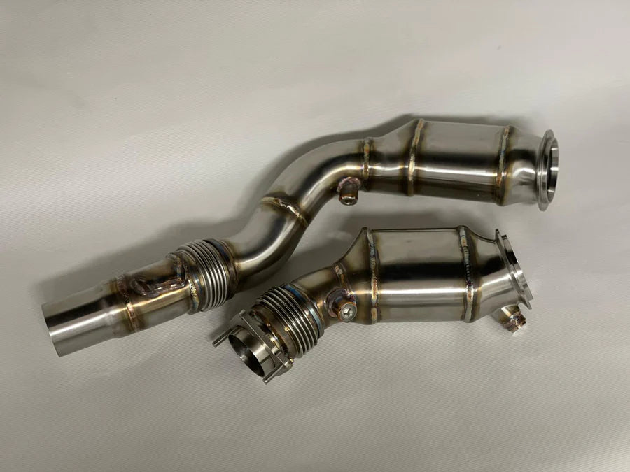 MODE Design 200cpsi Catted Downpipe S55 BMW M3 F80 M4 F82 M2 Competition F87