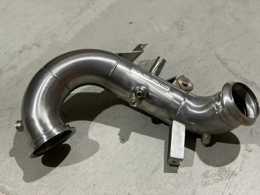 MODE Design Decatted 3.5" Downpipe Mercedes Benz A45 / A45s W177 CLA45s C118 AMG