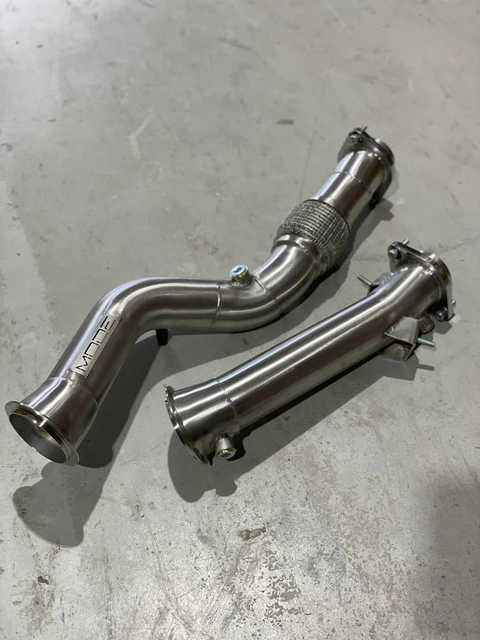 MODE Design Decatted Downpipe S58 BMW M2 G87 M3 G80 M4 G82 (inc. OPF)