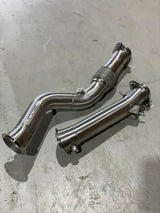 MODE Design Decatted Downpipe S58 BMW M2 G87 M3 G80 M4 G82 (inc. OPF)
