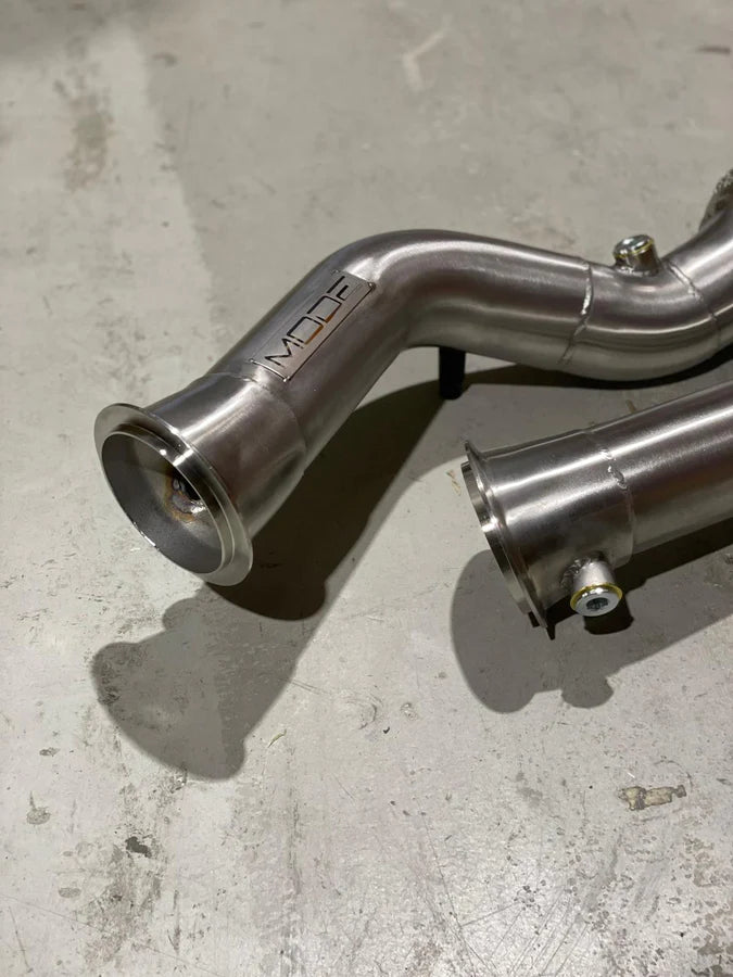 MODE Design Decatted Downpipe S58 BMW M2 G87 M3 G80 M4 G82 (inc. OPF)