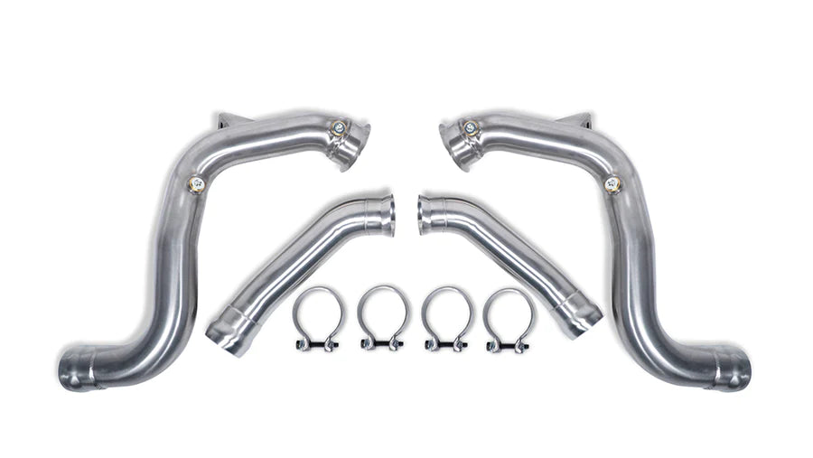 MODE Design Decatted 3.5" Downpipes V2 GLC63s AMG Mercedes Benz X253 C253