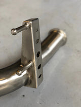 MODE Design Decatted 3.5" Downpipe V2 MQB AWD VW Golf MK8 R Audi S3 8Y 2.0T EA888