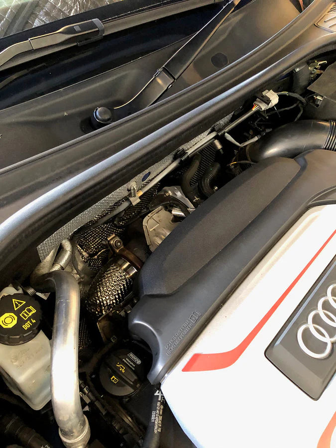 MODE Design Decatted 3.5" Downpipe V2 MQB AWD VW Golf MK8 R Audi S3 8Y 2.0T EA888