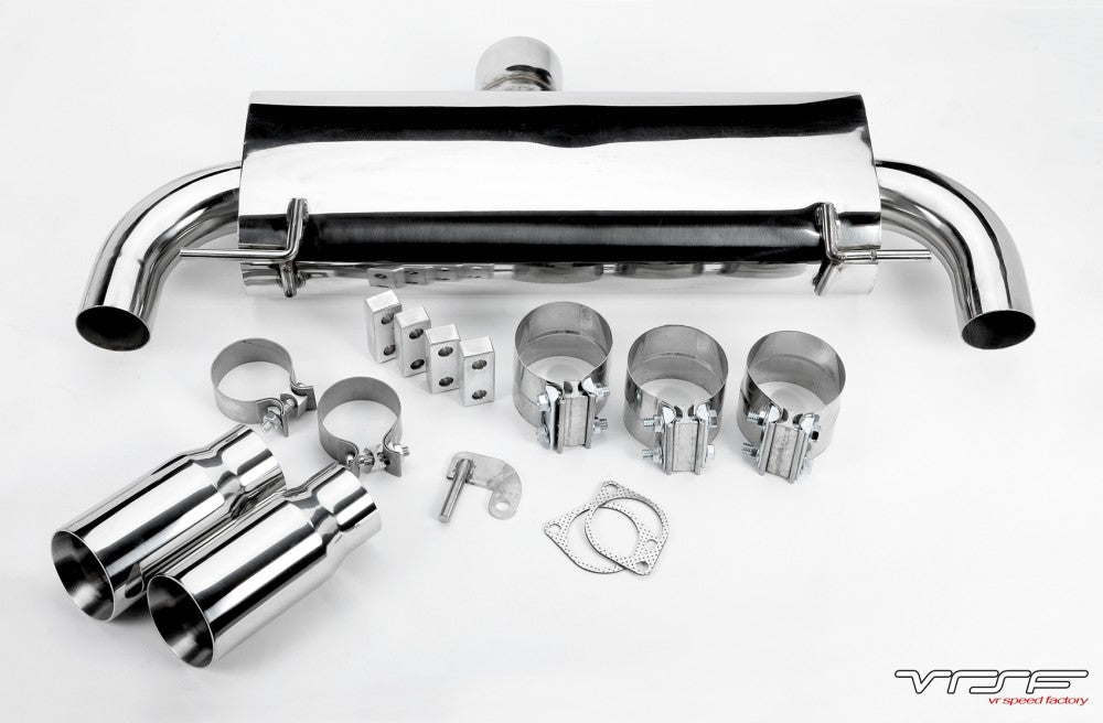 VR Speed Factory VRSF 3.5″ N54 & N55 Catback Exhaust E90 & E92 07-13 BMW 335i/335is - view 2